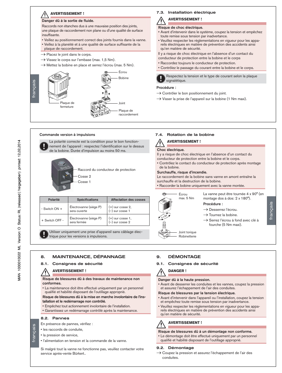 Burkert Type 6013 User Manual | Page 10 / 11