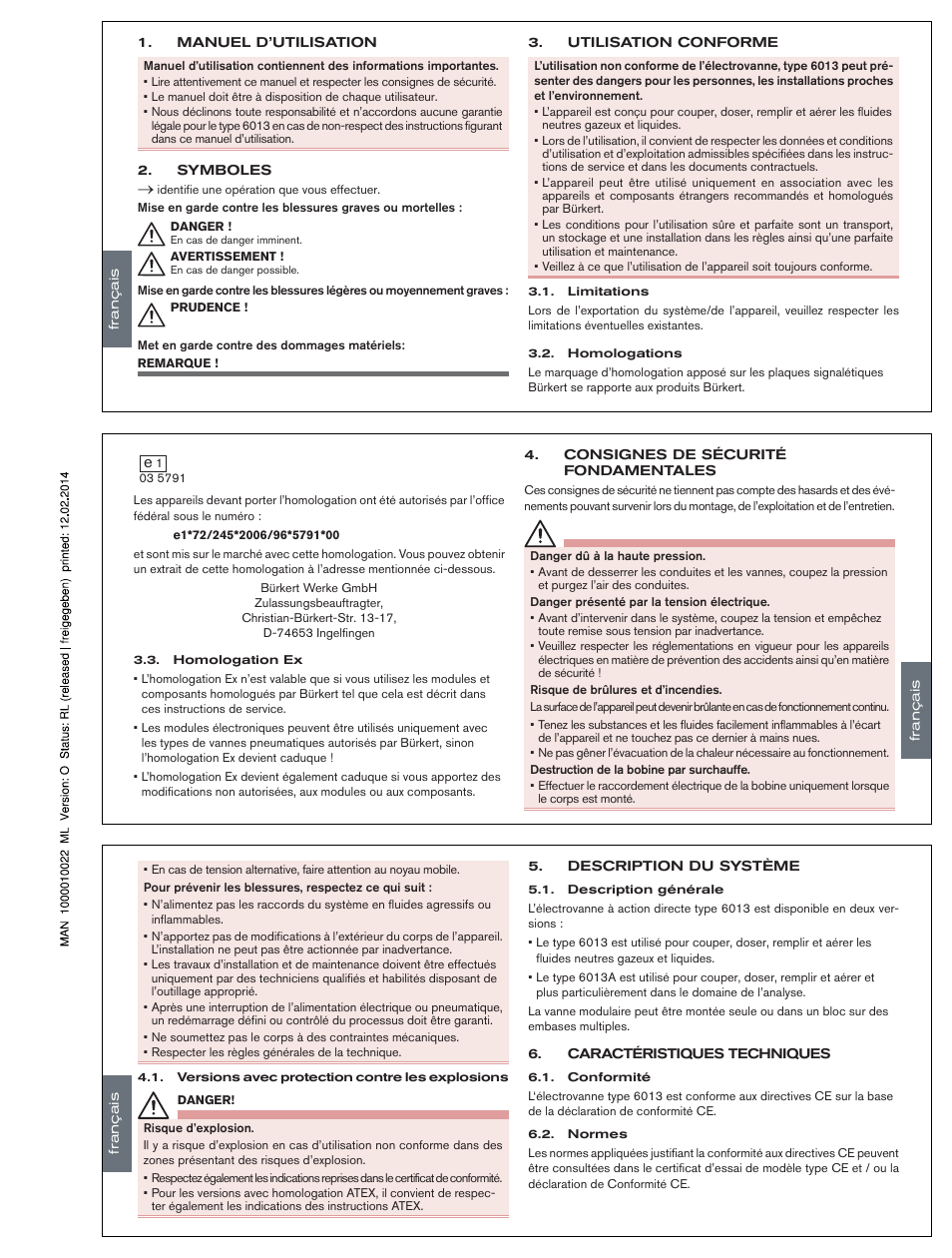 Burkert Type 6013 User Manual | Page 8 / 11