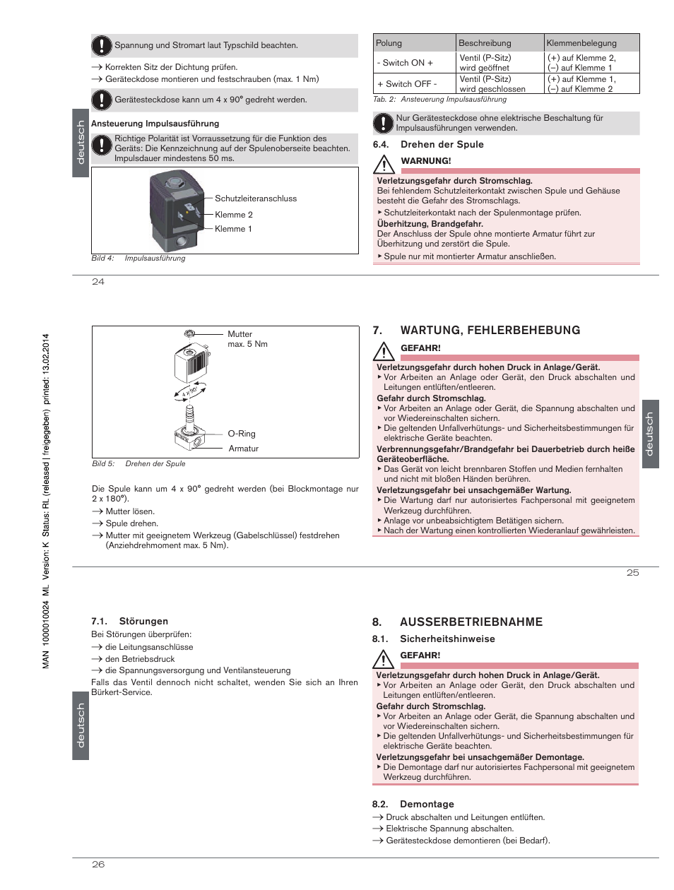 Burkert Type 6014 User Manual | Page 11 / 18