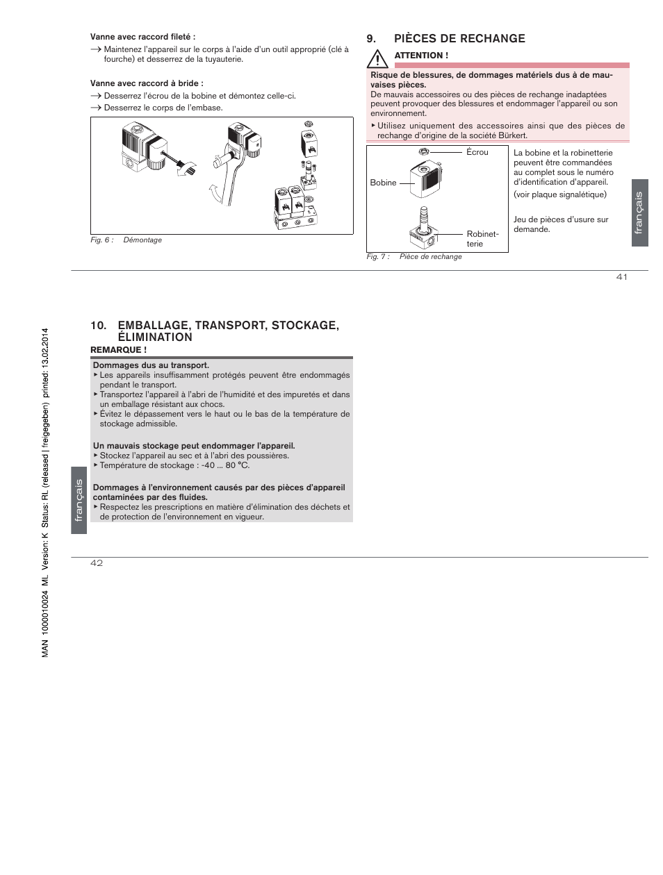 Burkert Type 6014 User Manual | Page 18 / 18