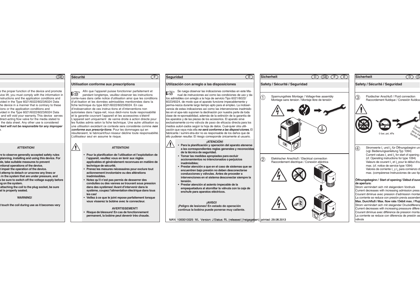 Burkert Type 6024 User Manual | Page 2 / 6
