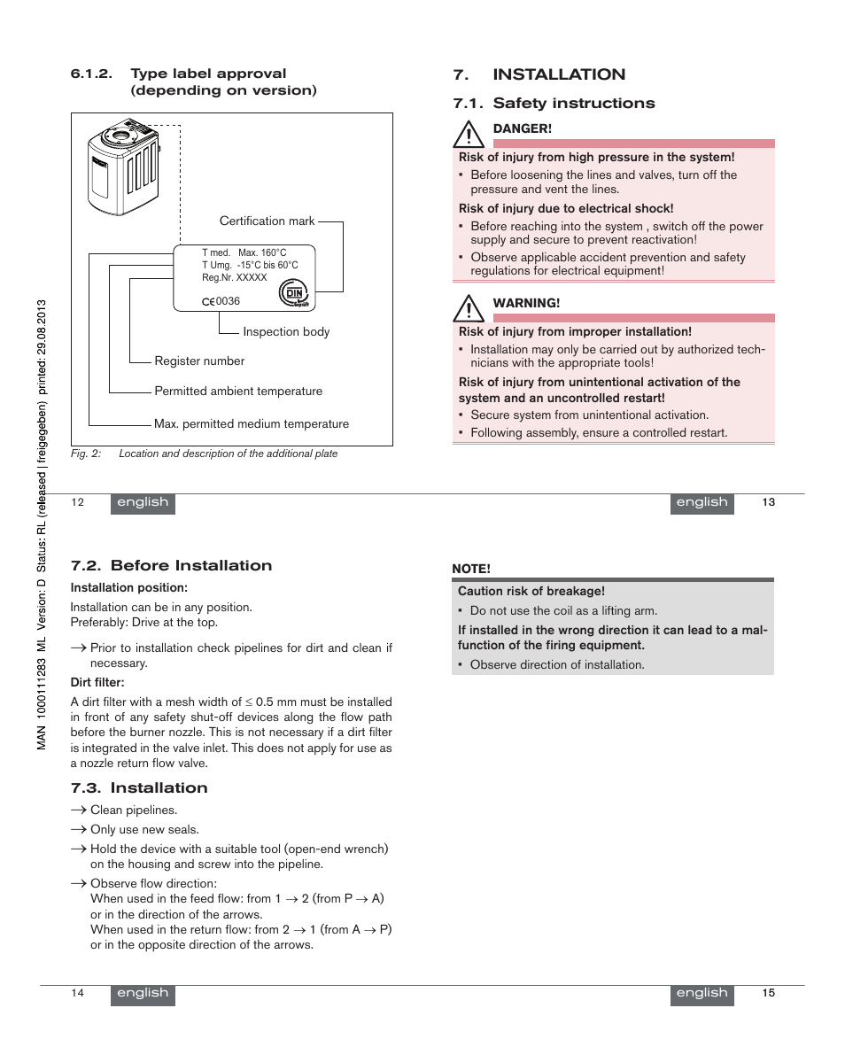 Burkert Type 6027 User Manual | Page 4 / 18