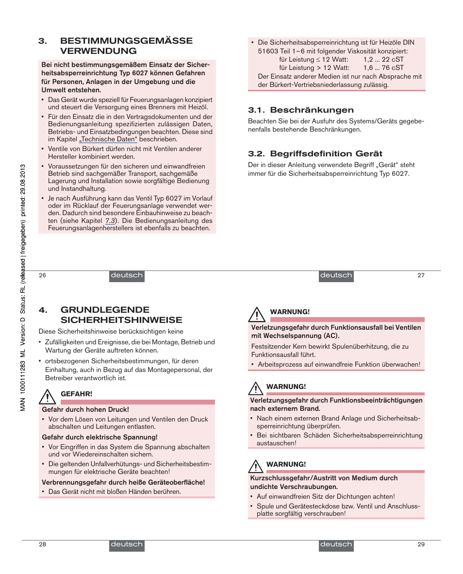 Burkert Type 6027 User Manual | Page 8 / 18