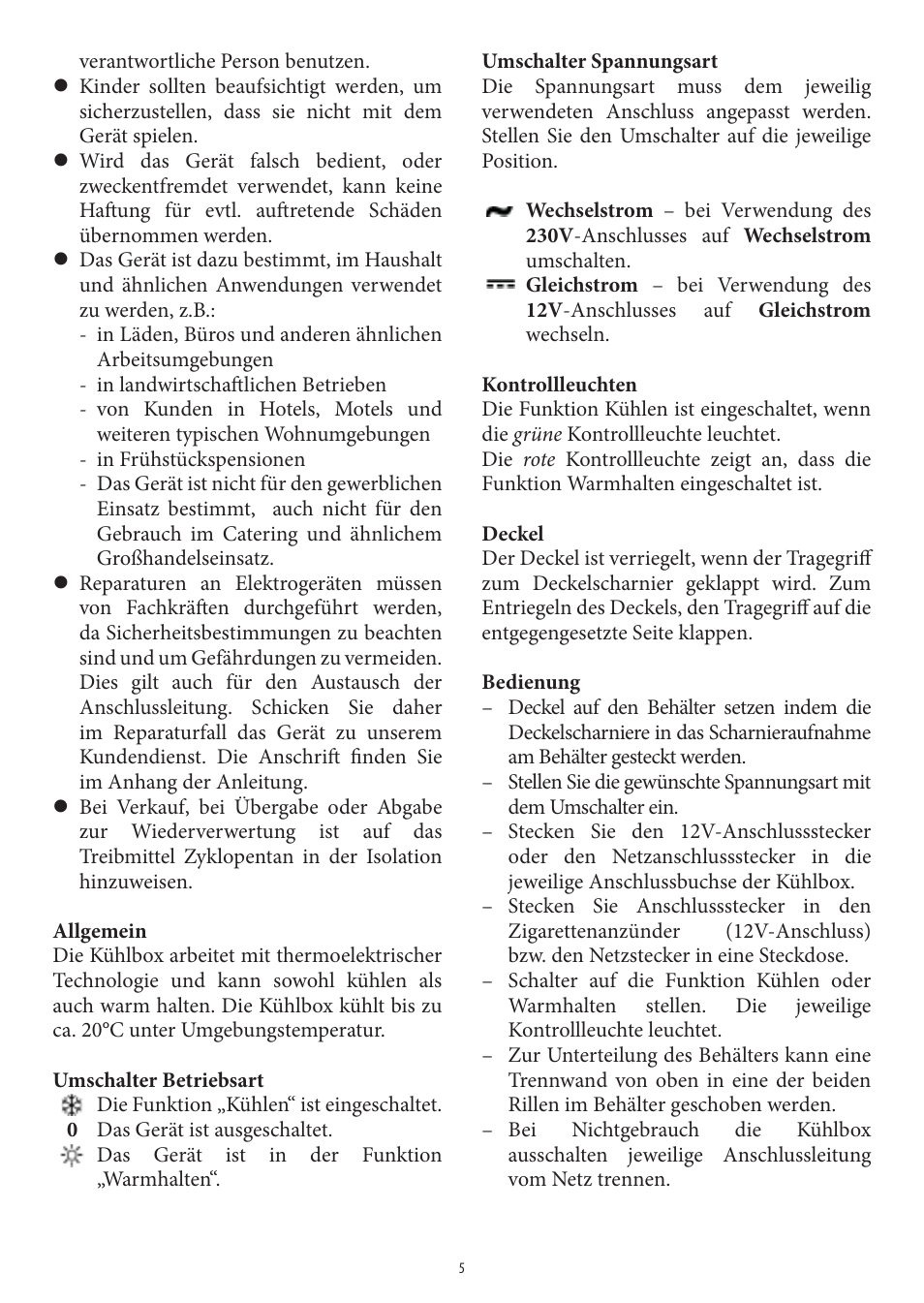 SEVERIN KB 2921 User Manual | Page 5 / 50