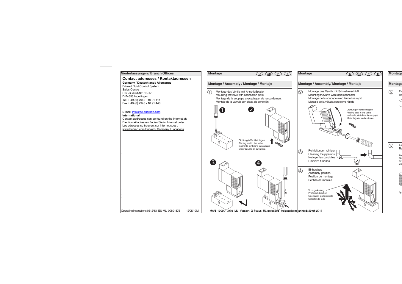 Burkert Type 6124 User Manual | Page 4 / 6