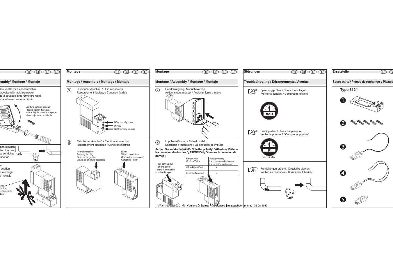Burkert Type 6124 User Manual | Page 5 / 6