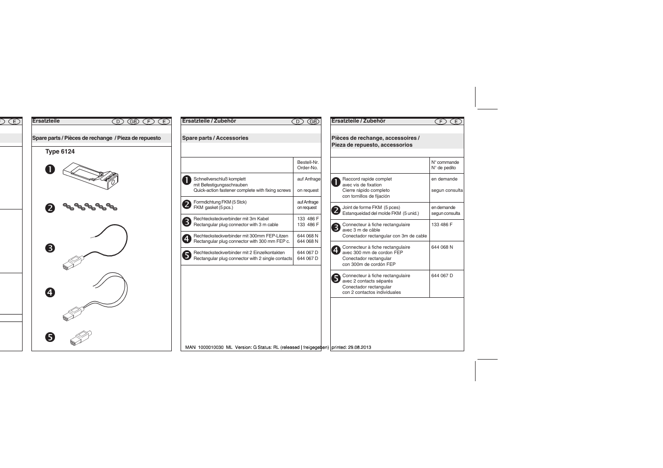 Burkert Type 6124 User Manual | Page 6 / 6