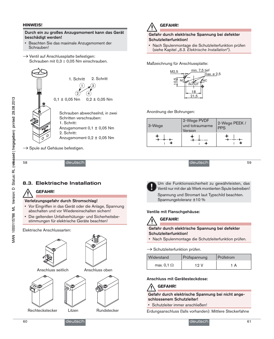 Burkert Type 6606 User Manual | Page 16 / 27