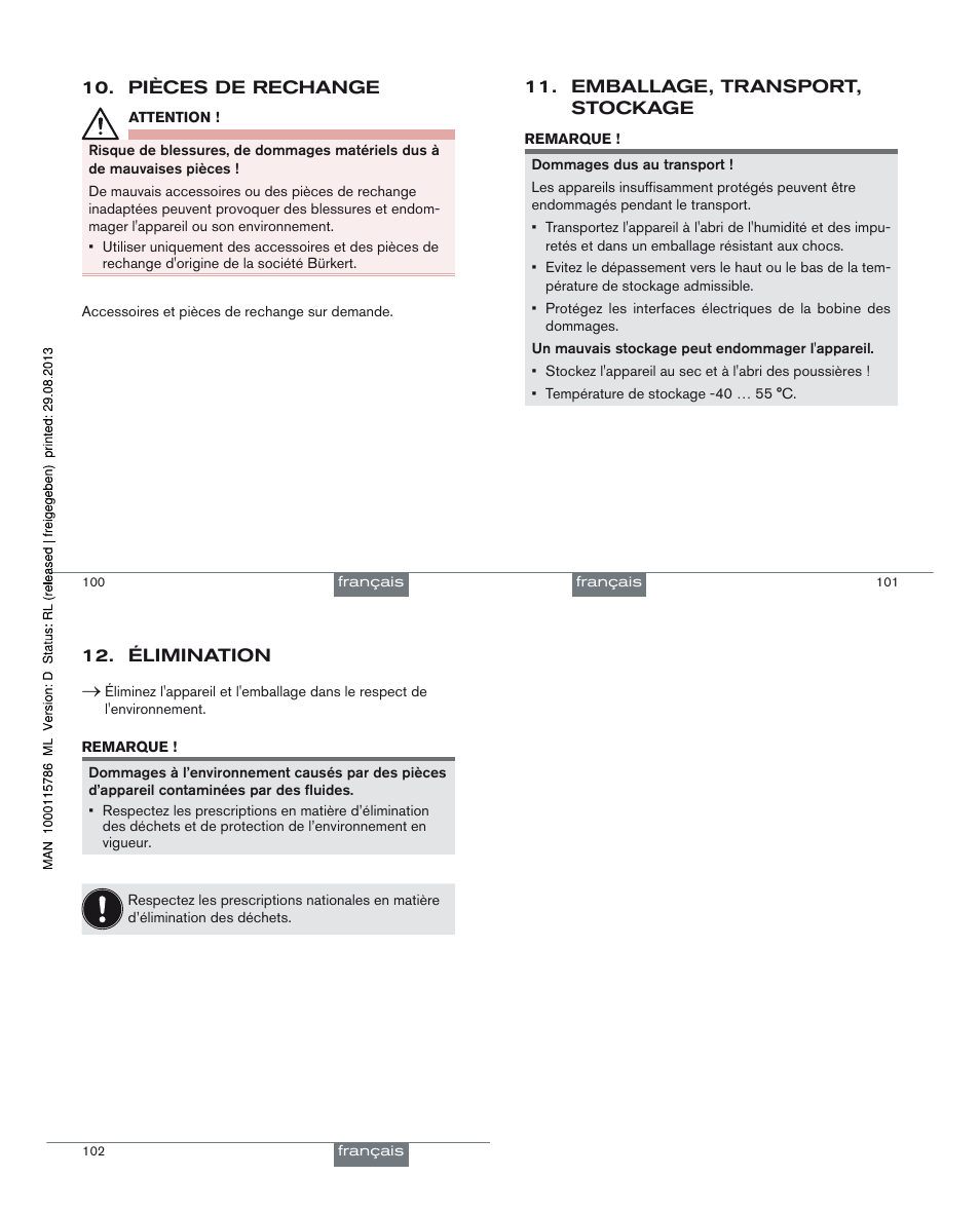 Burkert Type 6606 User Manual | Page 27 / 27