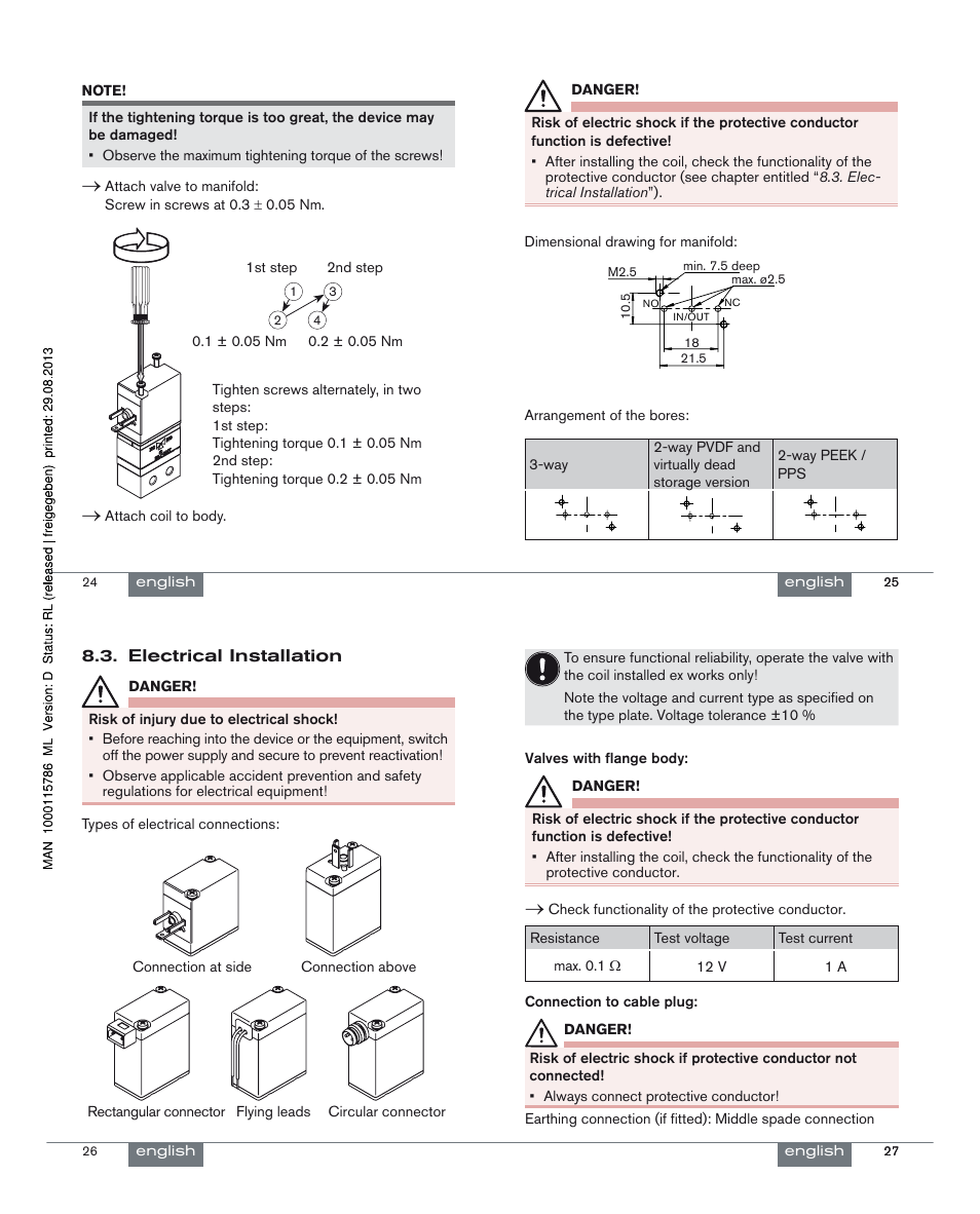 Burkert Type 6606 User Manual | Page 7 / 27