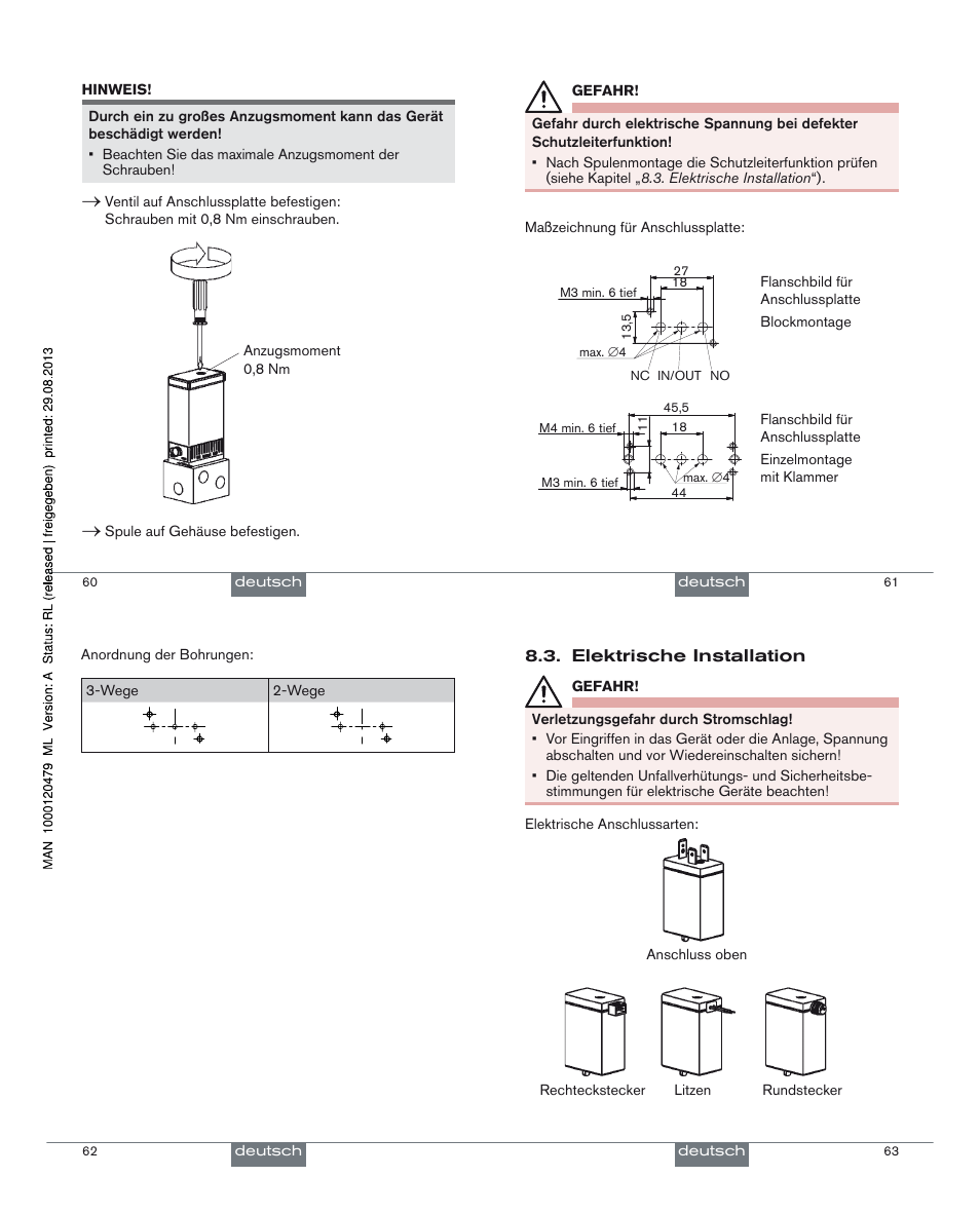 Burkert Type 6608 User Manual | Page 16 / 27