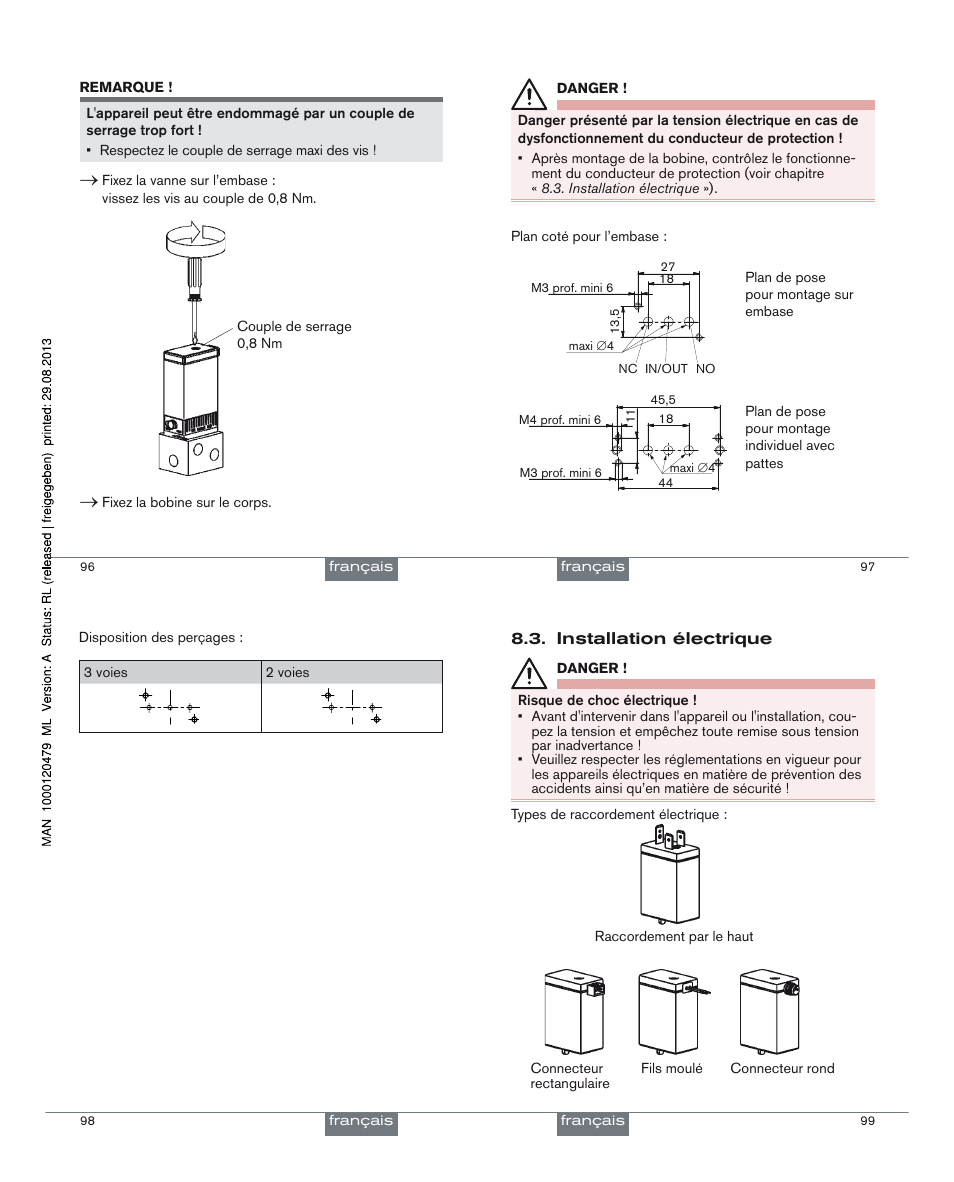 Burkert Type 6608 User Manual | Page 25 / 27