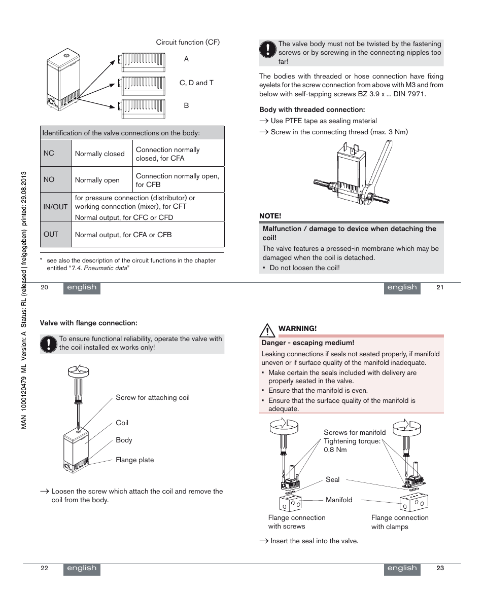Burkert Type 6608 User Manual | Page 6 / 27