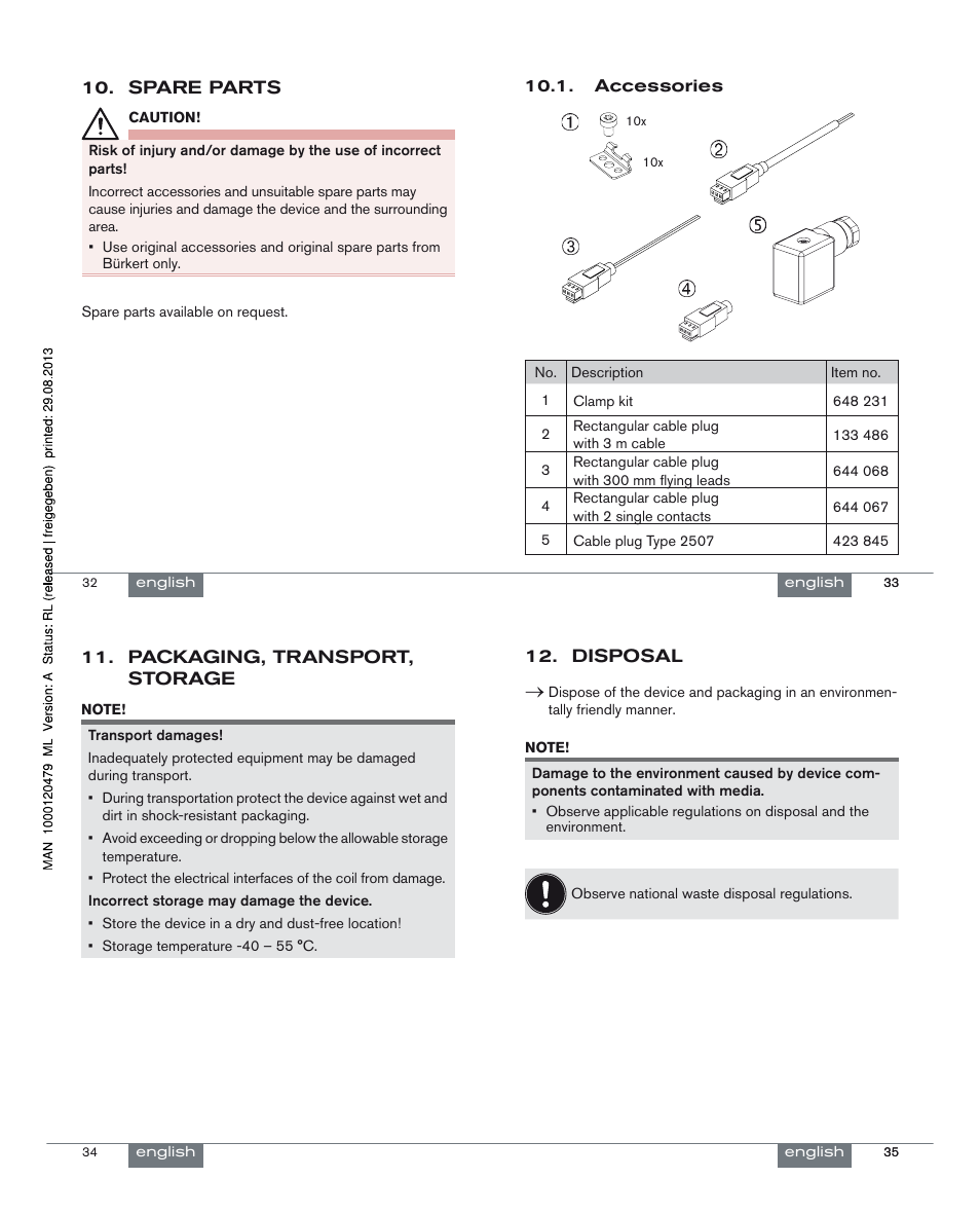 Burkert Type 6608 User Manual | Page 9 / 27