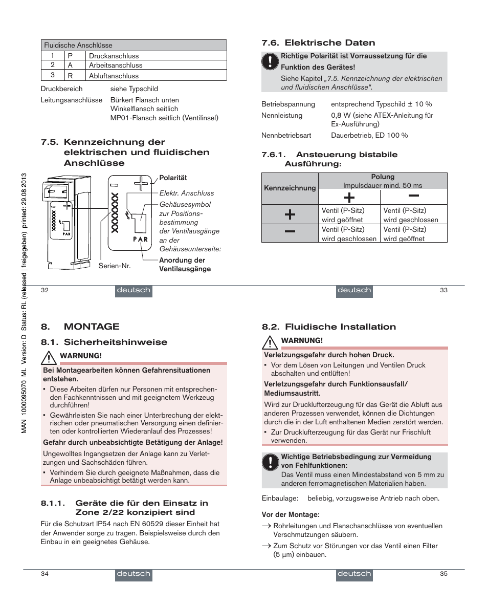 Burkert Type 6144 User Manual | Page 10 / 18