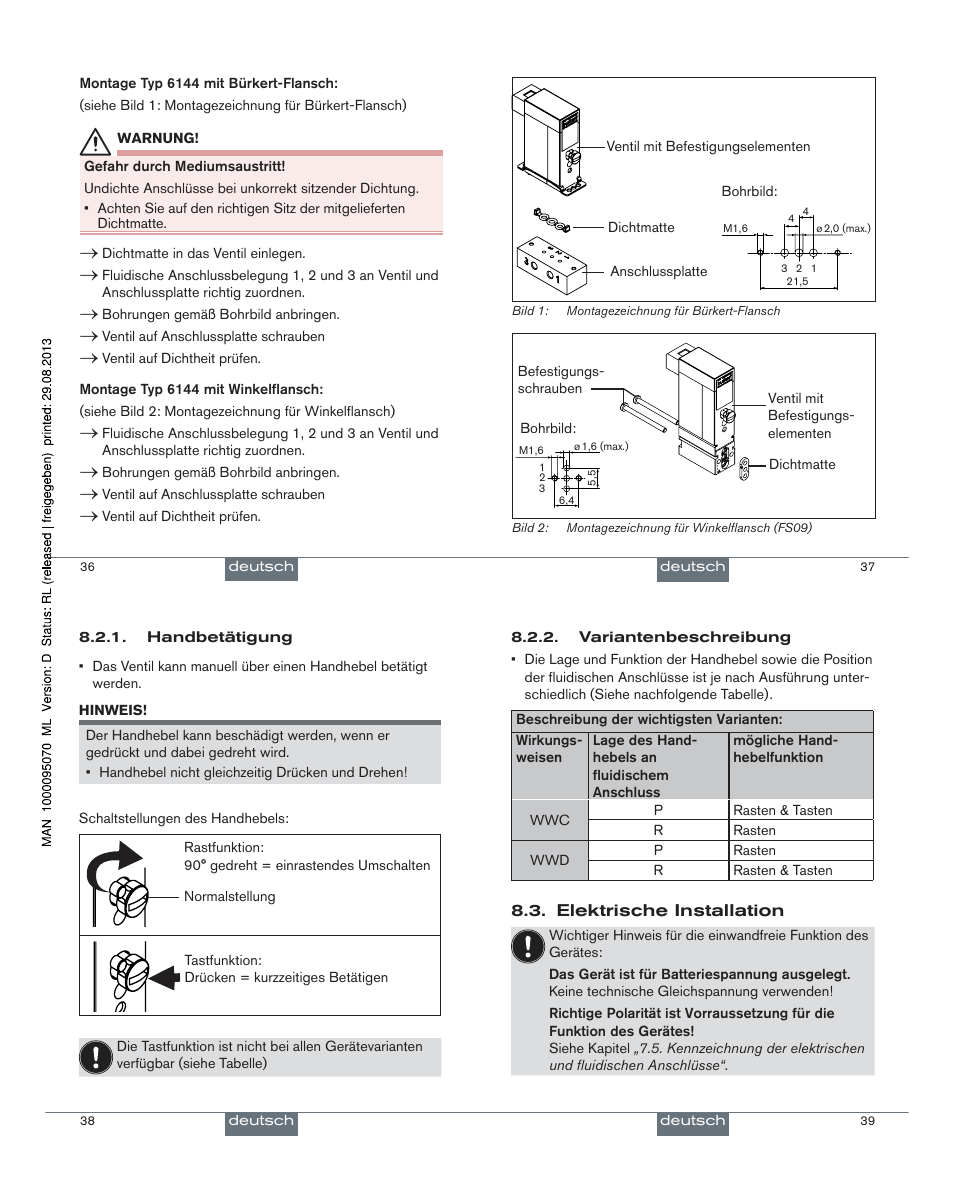 Burkert Type 6144 User Manual | Page 11 / 18