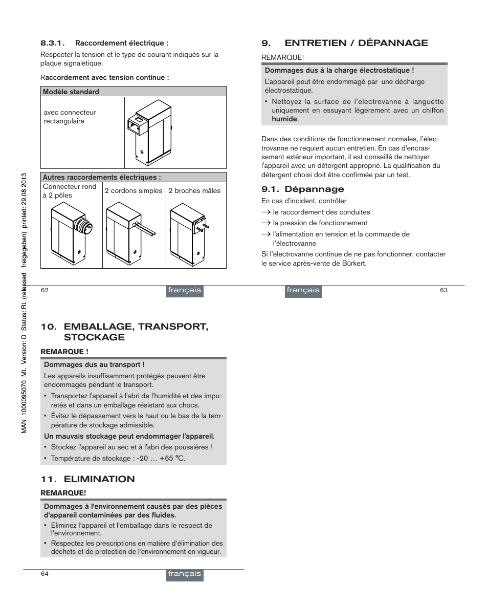 Burkert Type 6144 User Manual | Page 18 / 18