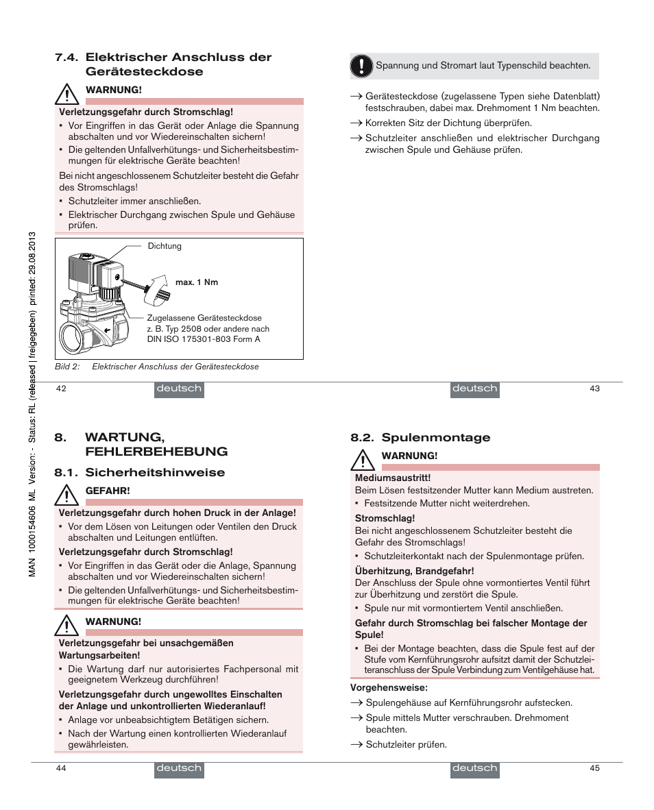 Burkert Type 6203 User Manual | Page 12 / 21