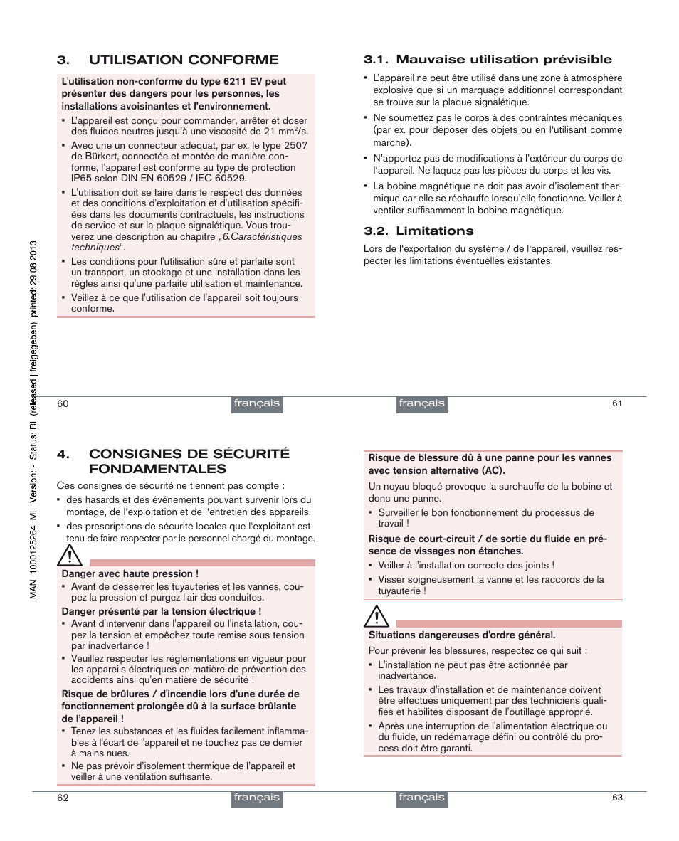 Burkert Type 6211 User Manual | Page 16 / 21