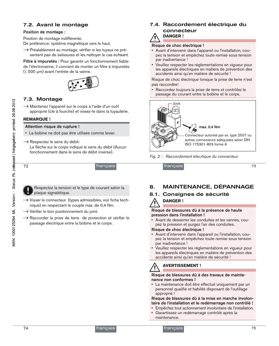 Burkert Type 6211 User Manual | Page 19 / 21