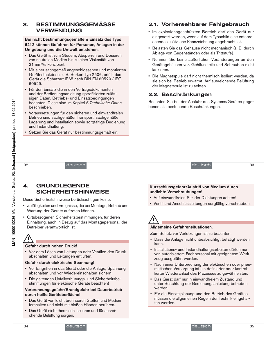 Burkert Type 6212 User Manual | Page 10 / 24