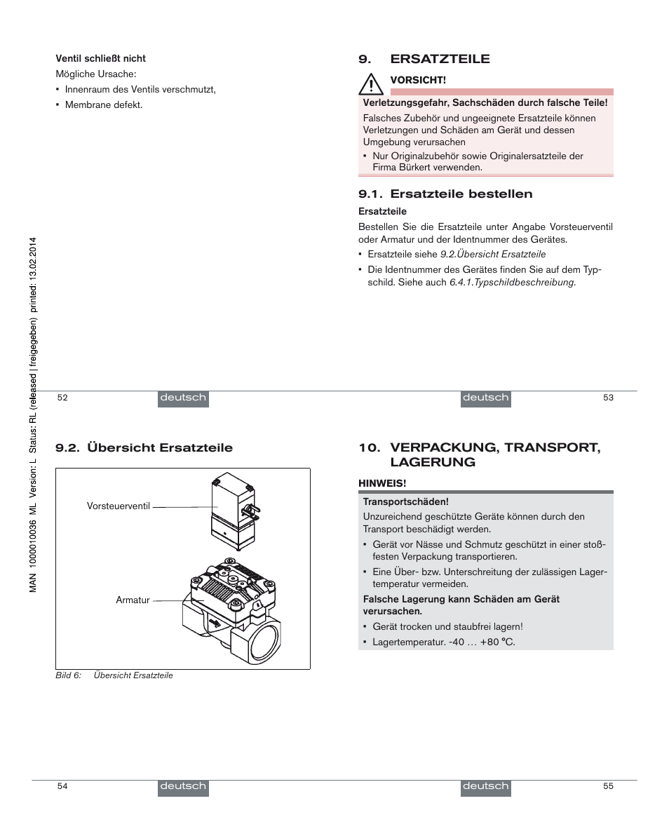 Burkert Type 6212 User Manual | Page 15 / 24