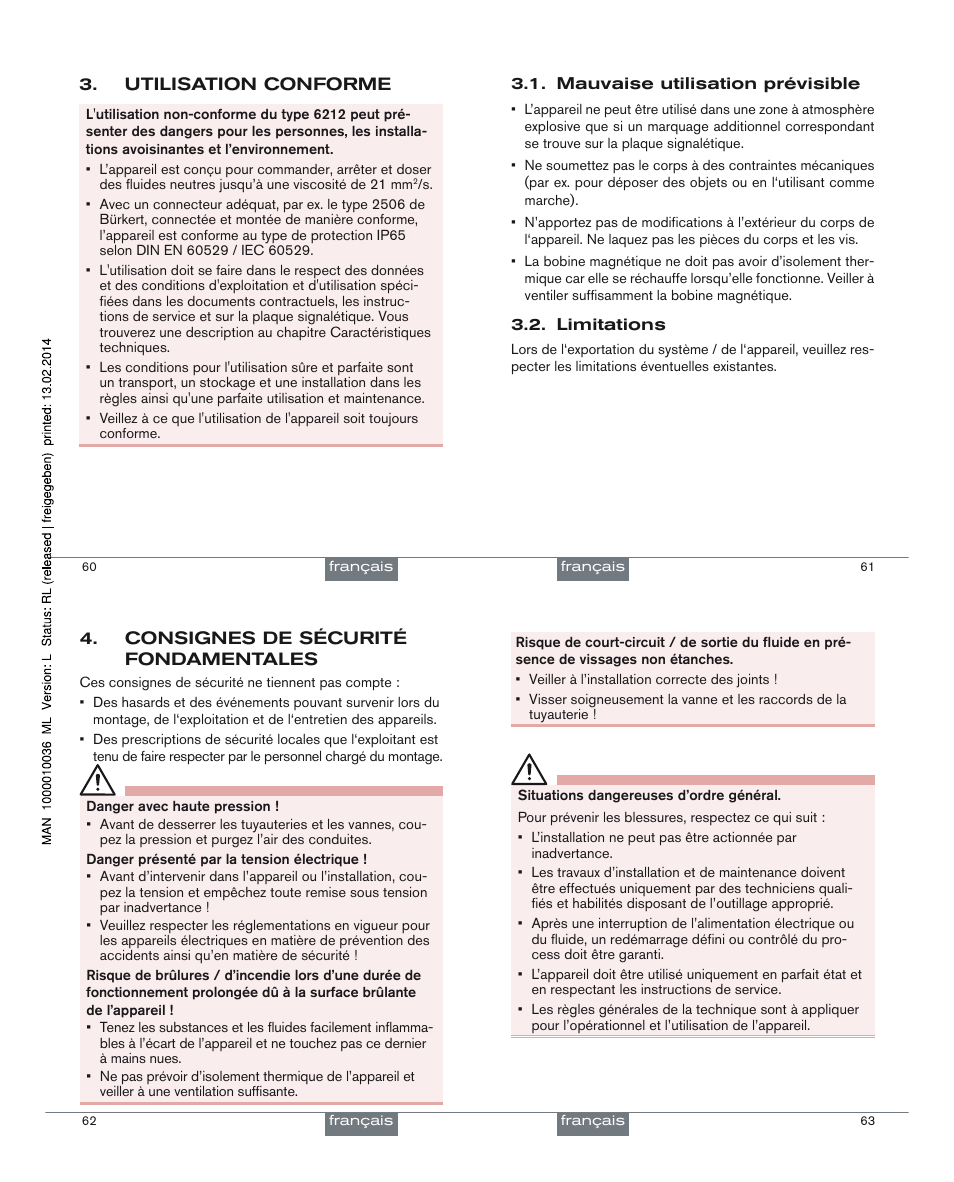 Burkert Type 6212 User Manual | Page 18 / 24