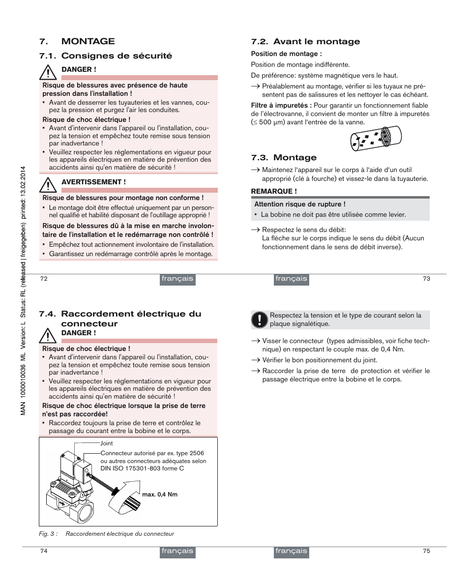 Burkert Type 6212 User Manual | Page 21 / 24