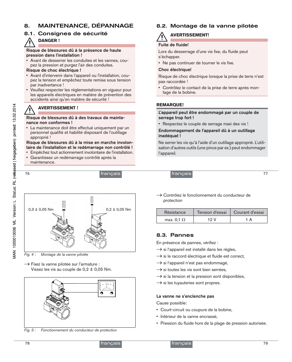 Burkert Type 6212 User Manual | Page 22 / 24