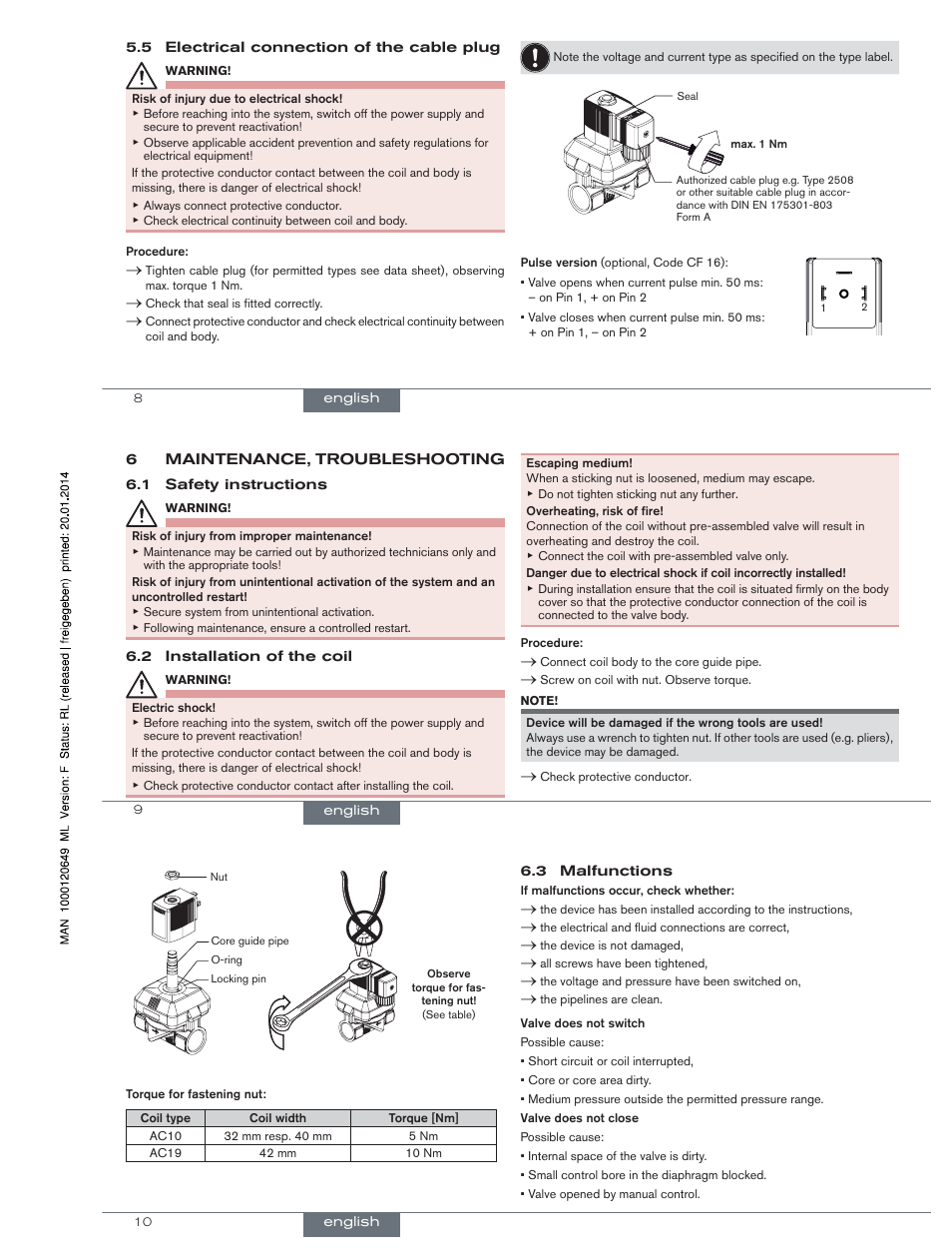 Burkert Type 6281 User Manual | Page 4 / 15