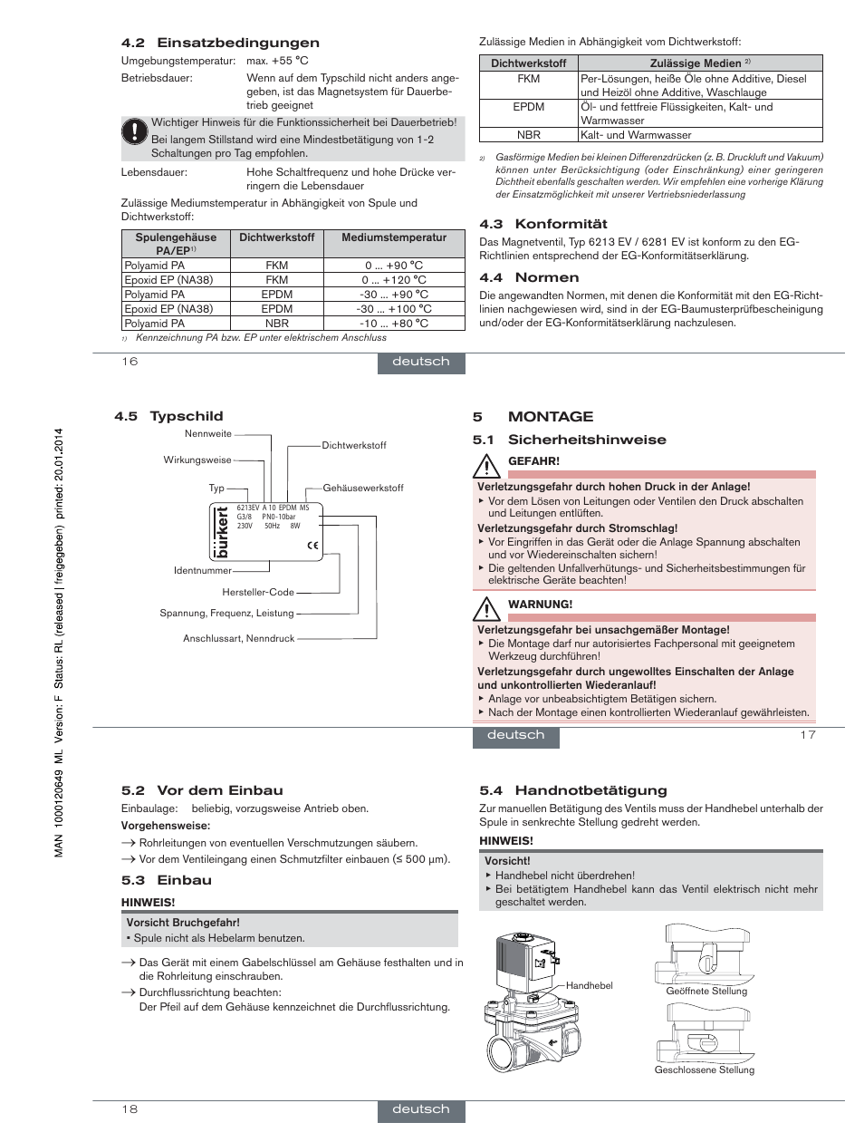 Burkert Type 6281 User Manual | Page 8 / 15