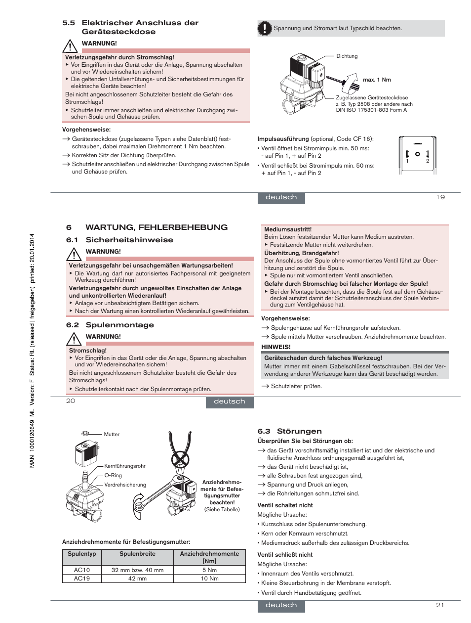 Burkert Type 6281 User Manual | Page 9 / 15