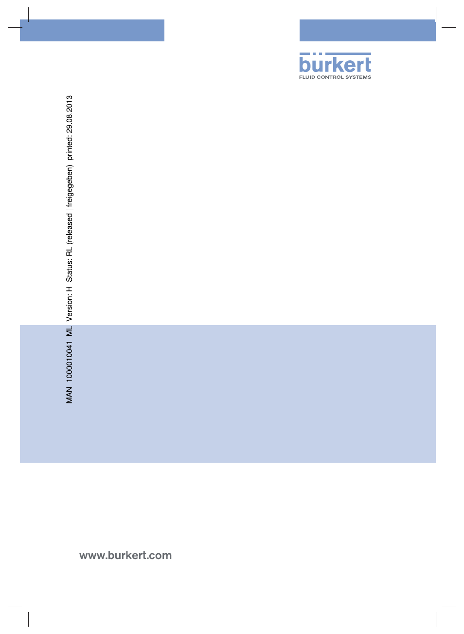 Burkert Type 6227 User Manual | Page 22 / 22