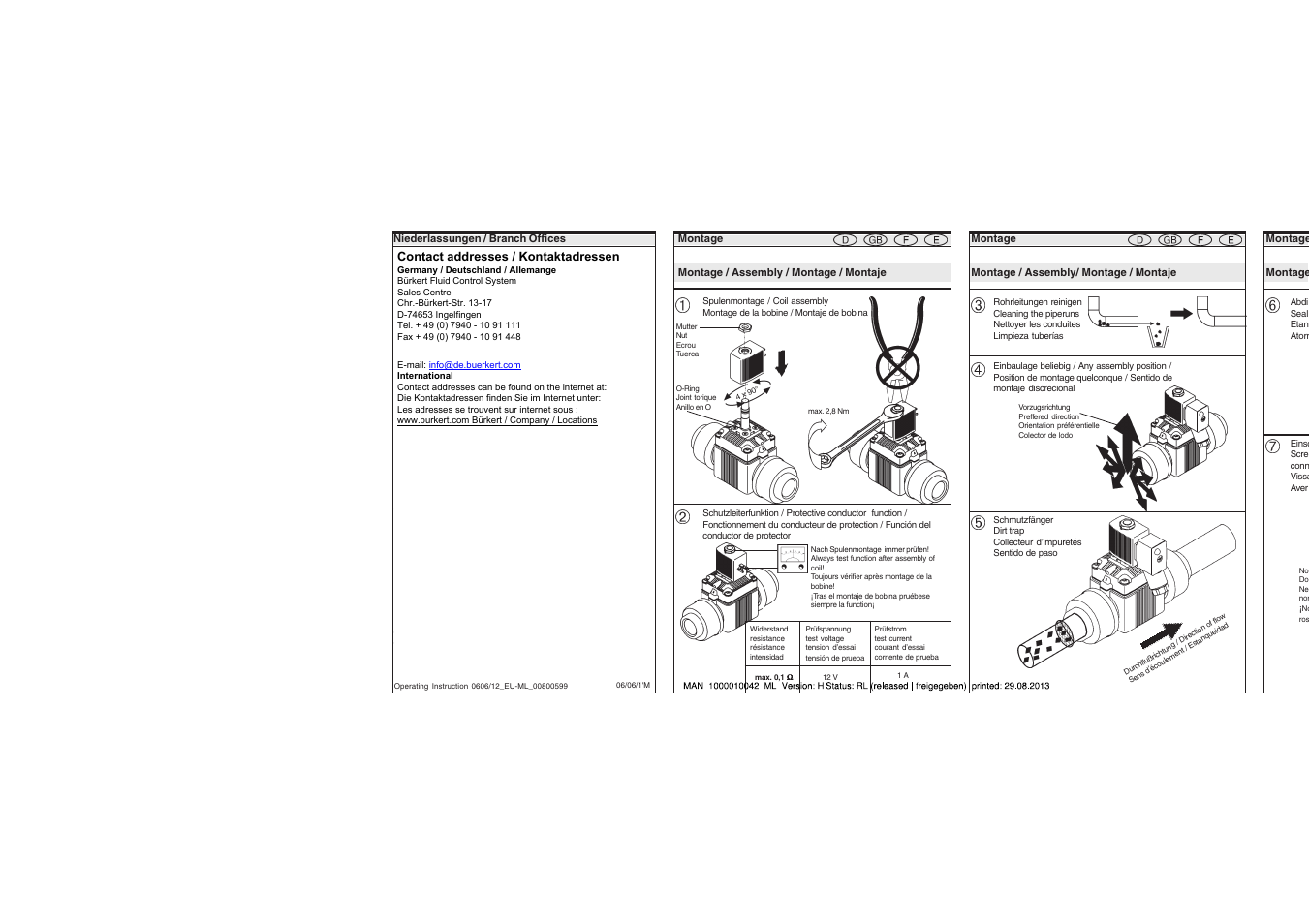 Burkert Type 6228 User Manual | Page 4 / 6