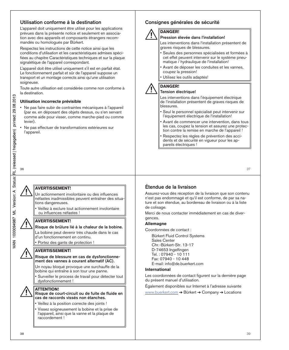 Burkert Type 6240 User Manual | Page 12 / 15