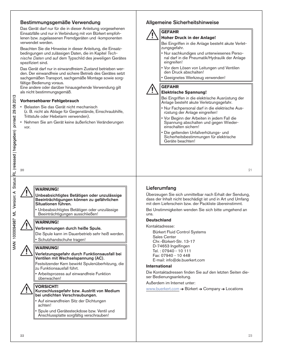 Burkert Type 6240 User Manual | Page 7 / 15