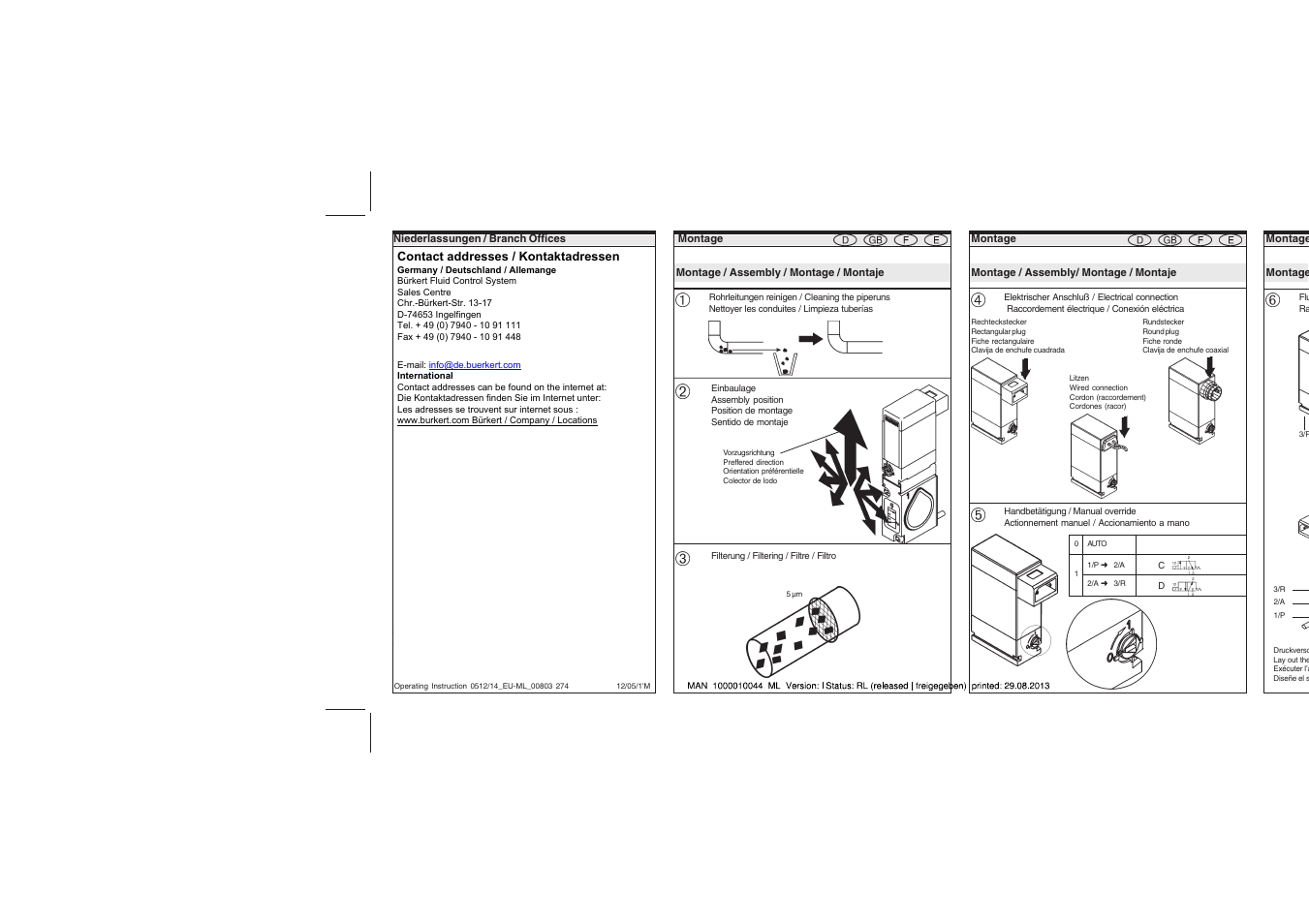 Burkert Type 6511 User Manual | Page 4 / 6