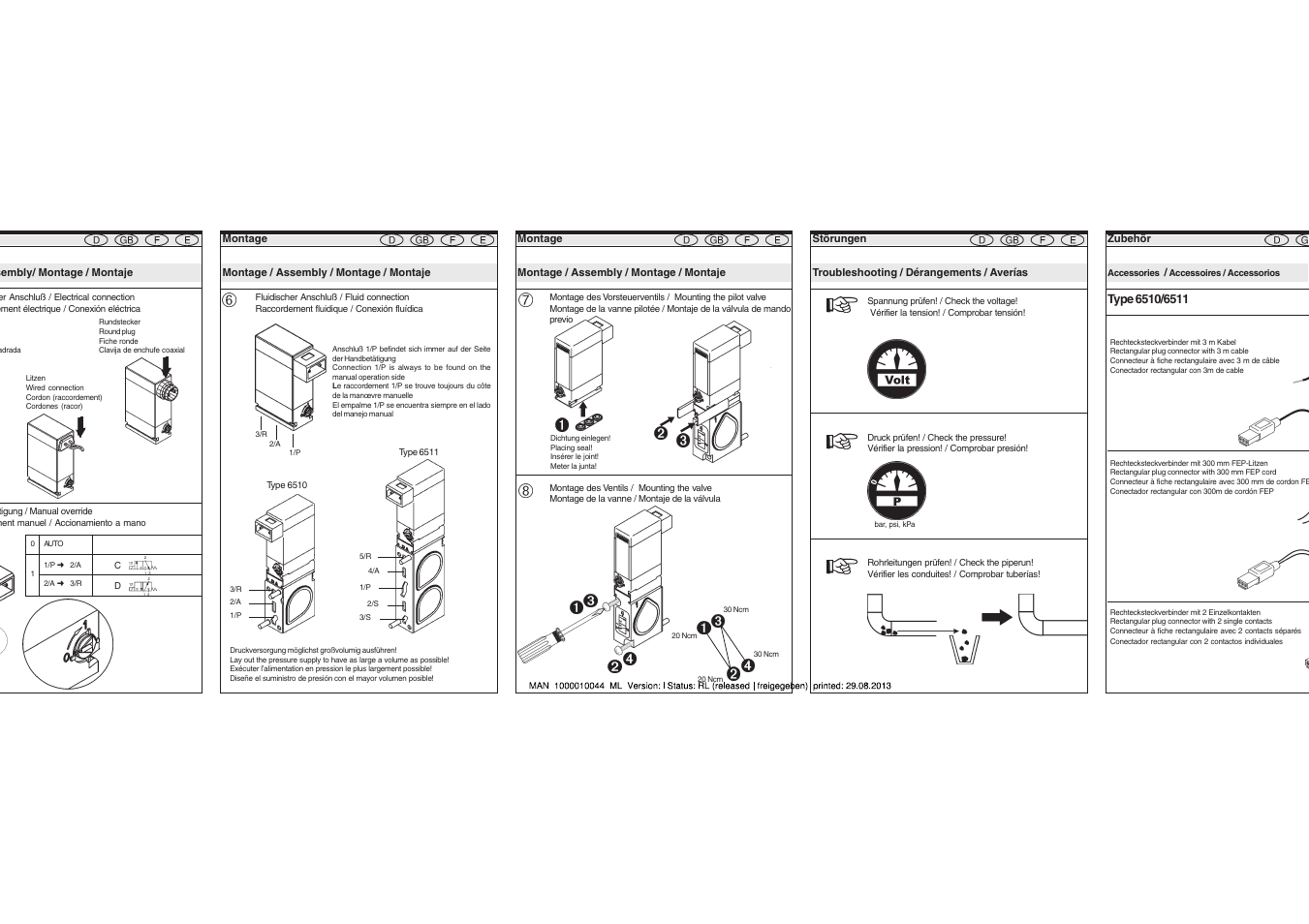 Burkert Type 6511 User Manual | Page 5 / 6