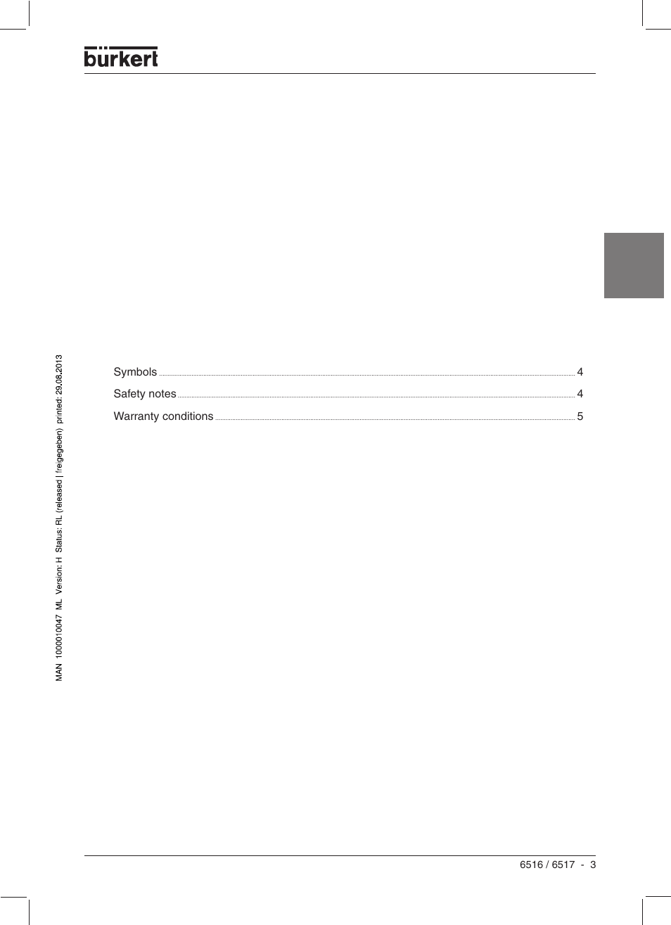 Burkert Type 6517 User Manual | Page 5 / 56