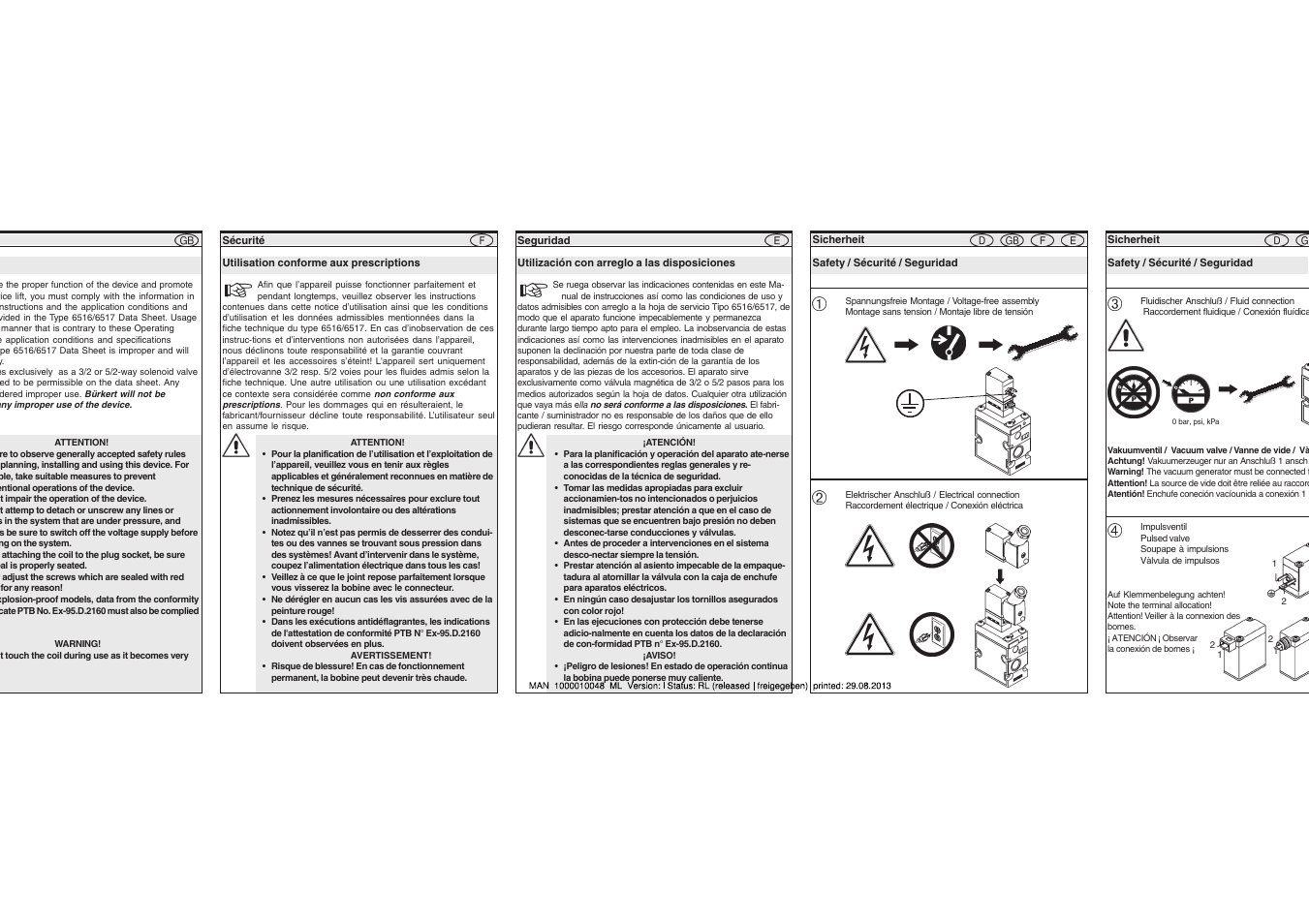 Burkert Type 6517 User Manual | Page 2 / 6