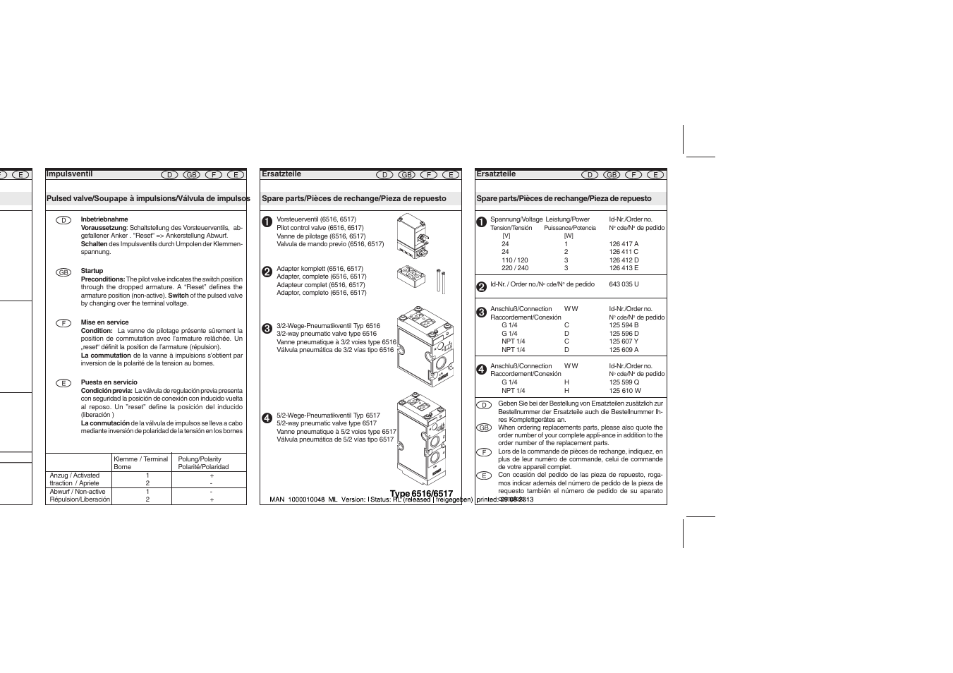 Burkert Type 6517 User Manual | Page 6 / 6
