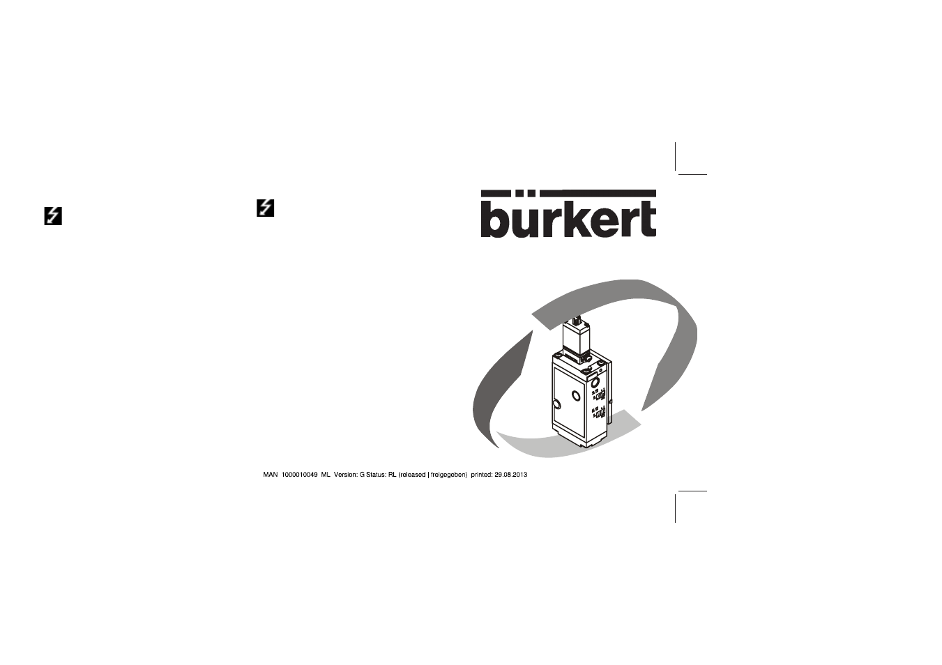 Fluid control systems | Burkert Type 6517 User Manual | Page 6 / 6