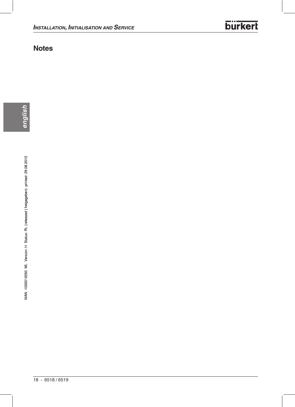 Burkert Type 6519 User Manual | Page 20 / 57