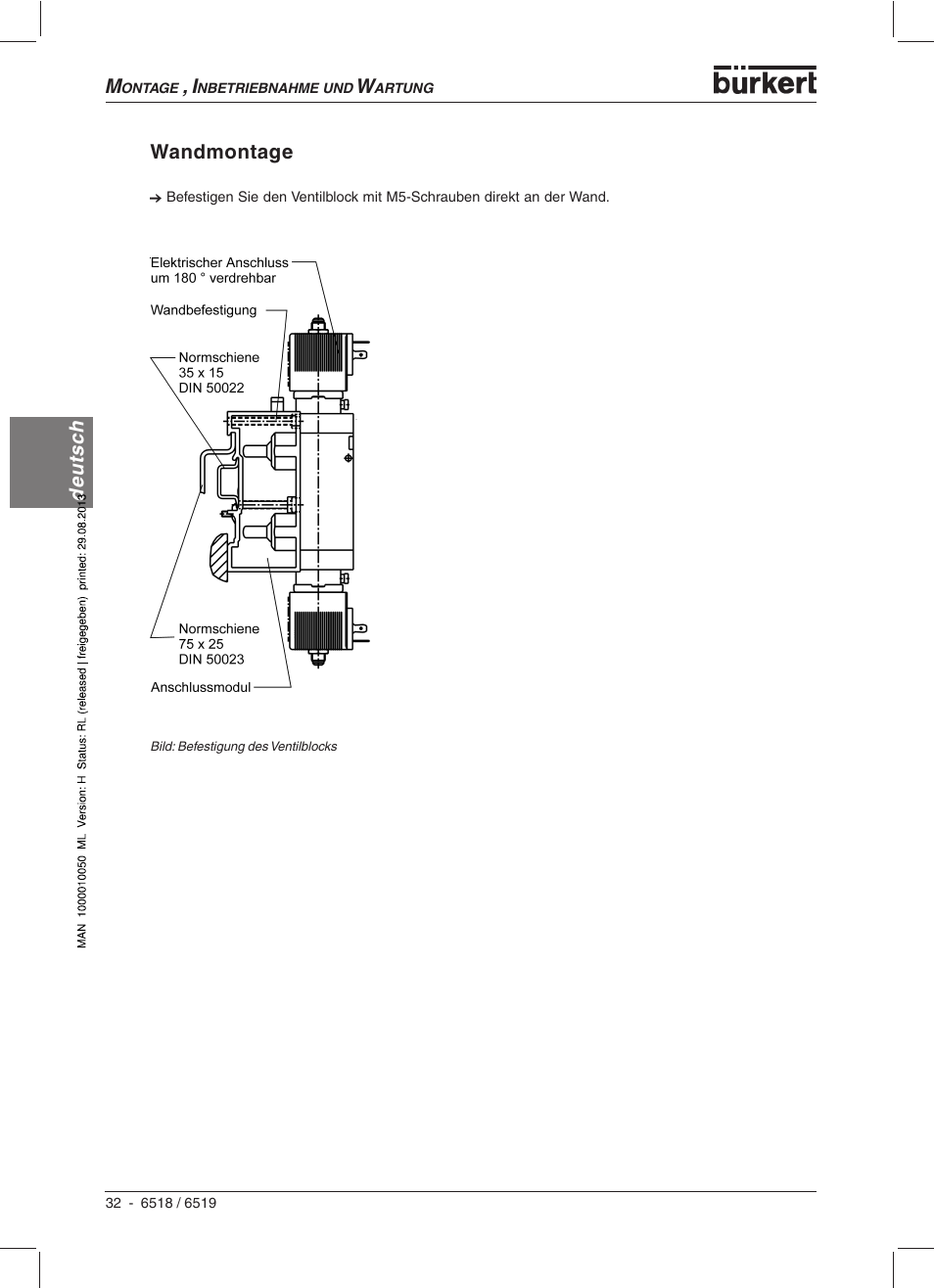 Burkert Type 6519 User Manual | Page 34 / 57