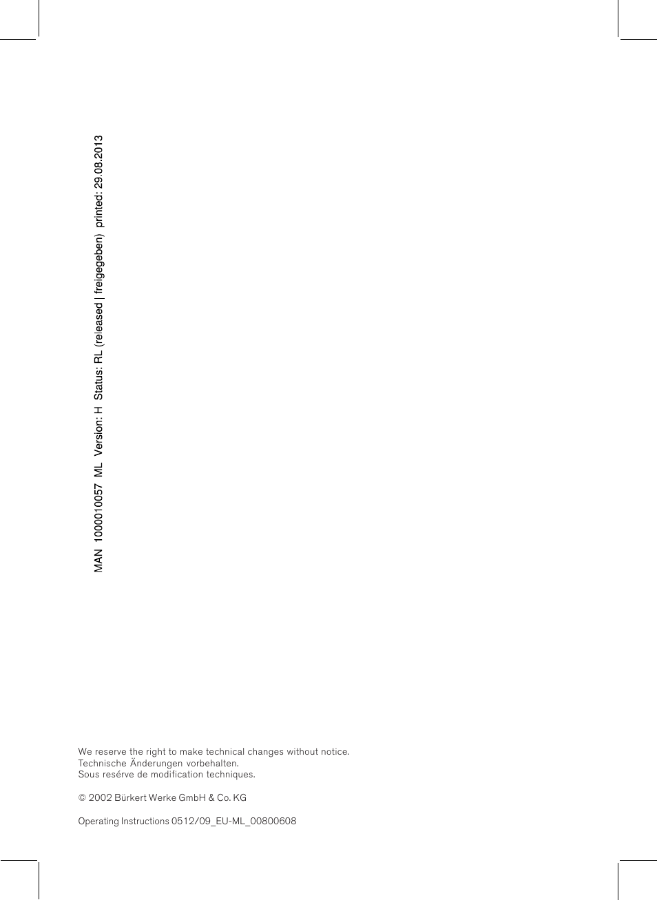 Burkert Type 6520 User Manual | Page 2 / 33