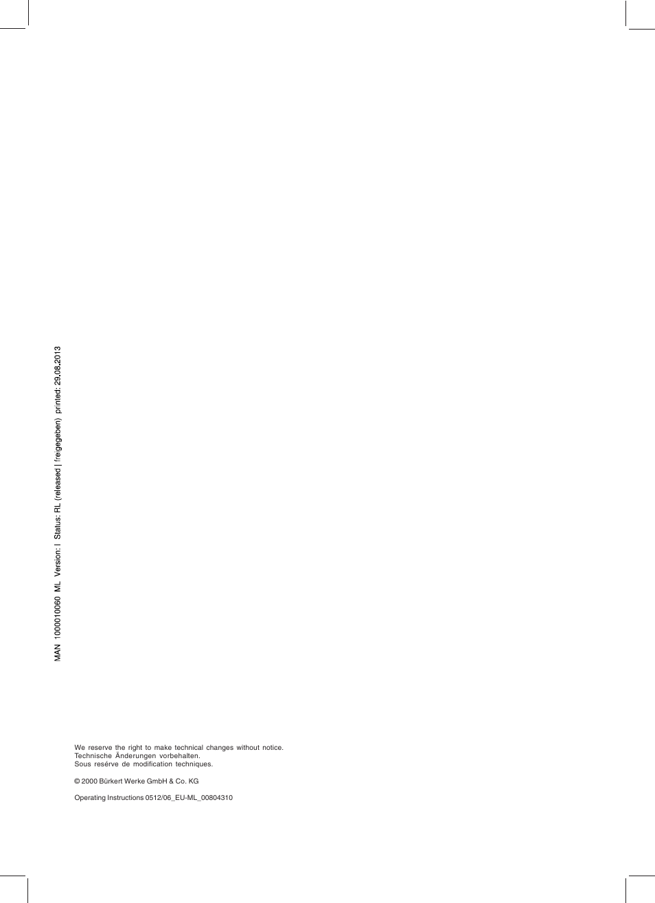 Burkert Type 6525 User Manual | Page 2 / 57
