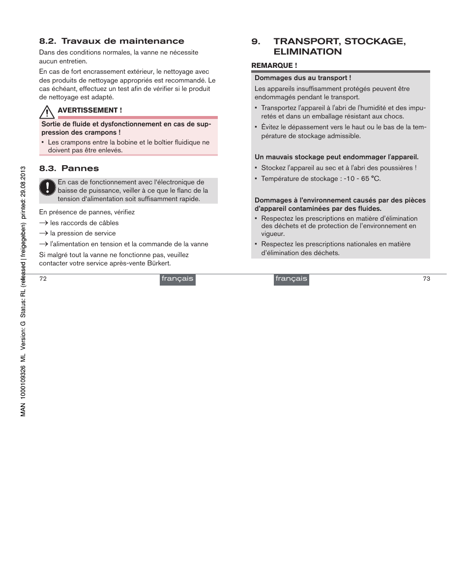 Burkert Type 6650 User Manual | Page 21 / 21