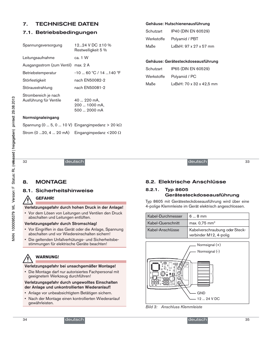 Burkert Type 8605 User Manual | Page 10 / 18