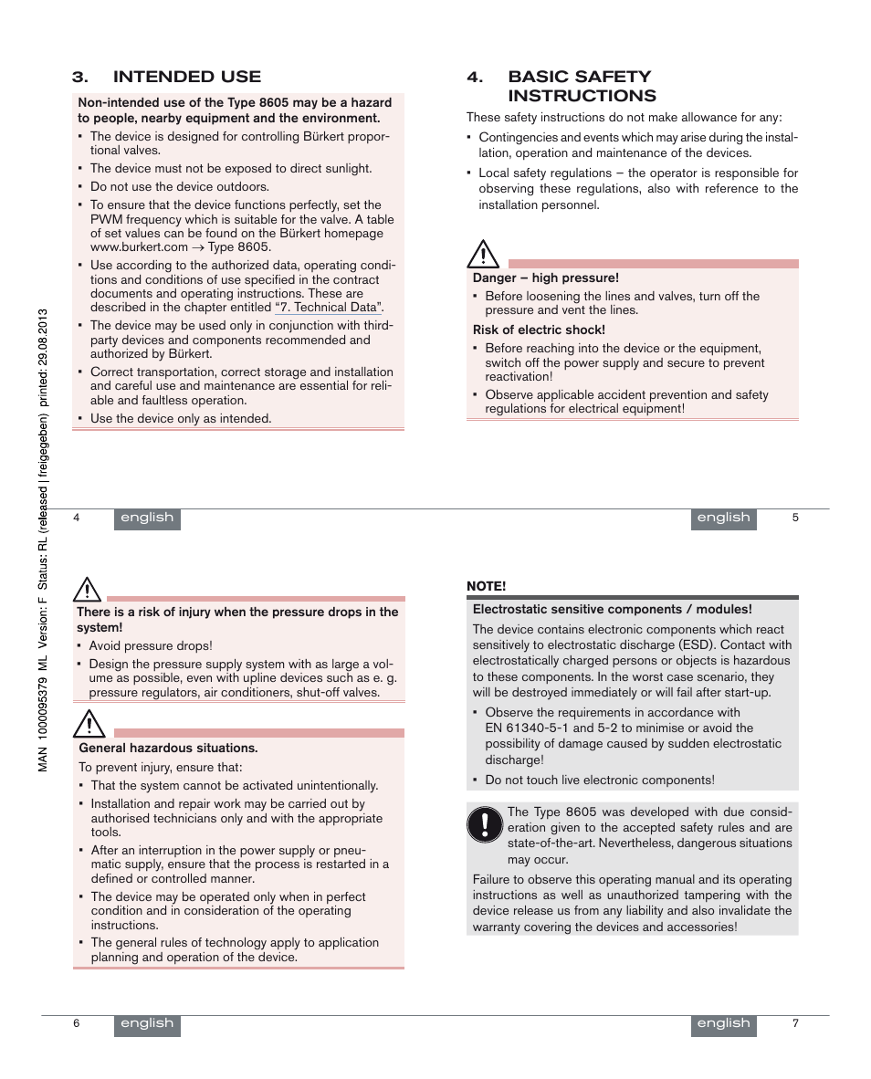 Burkert Type 8605 User Manual | Page 2 / 18