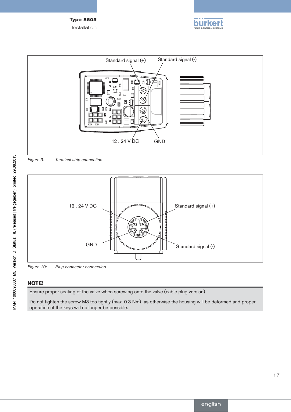 Burkert Type 8605 User Manual | Page 17 / 108